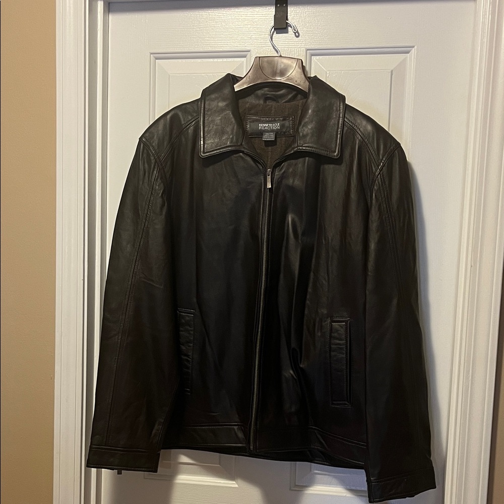 Vintage Kenneth Cole Black Leather Jacket